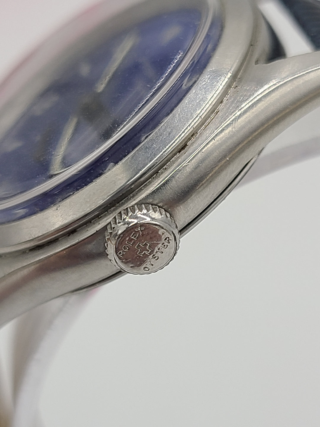 k738 Men's Vintage Oyster Sport Aqua Rolex Wristwatch