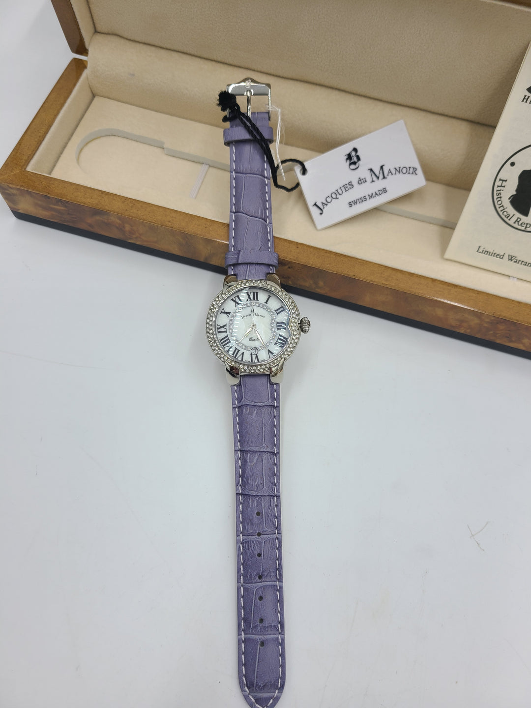 t793 Beautiful Stauer Jacques du Manoir Wrist Watch