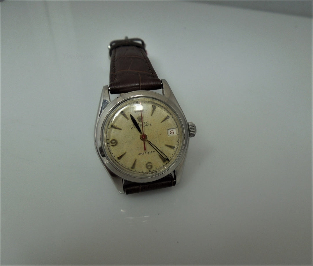 p134 NIce Vintage Rolex Precision from the 1930's or 40's Mechanical Wristwatch