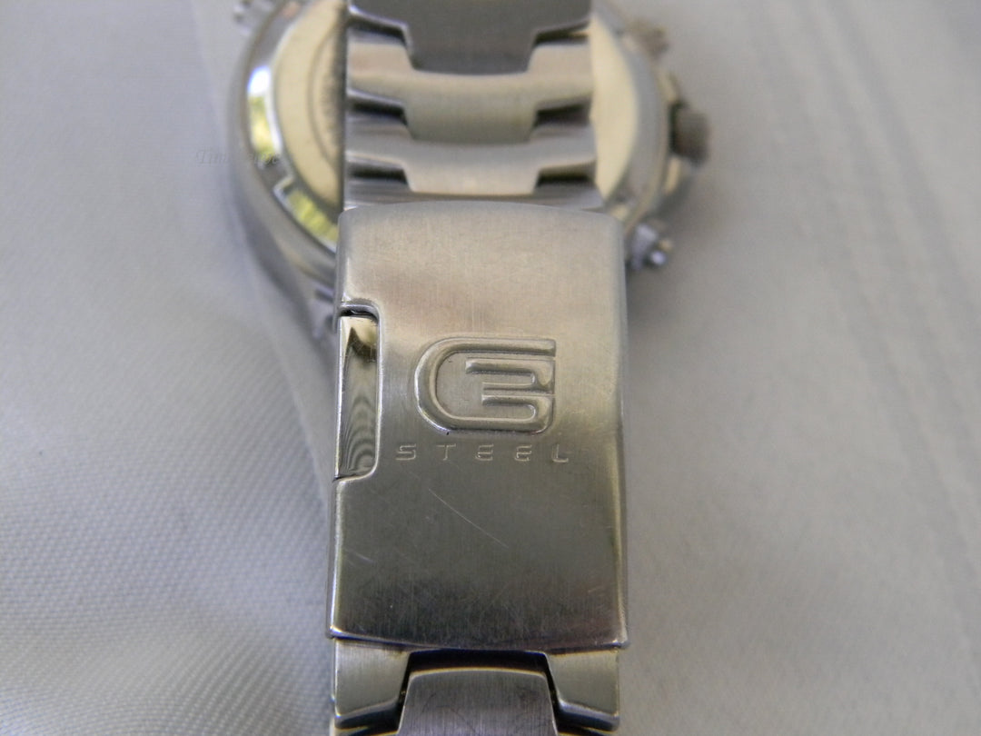 j438 Retro Guess Inc. G Quartz Chronograph Wrist Watch in Stainless Steel