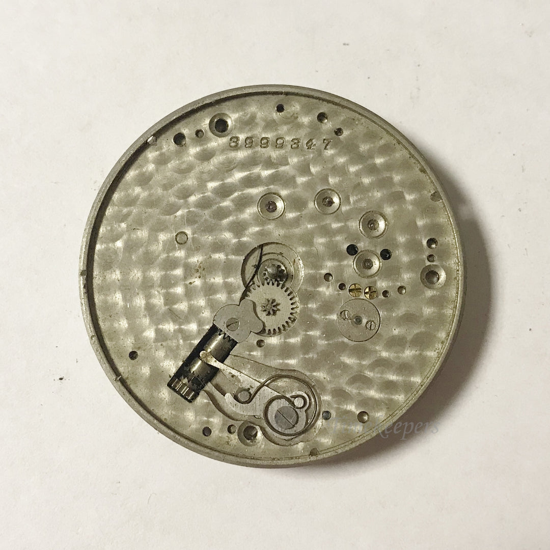 e969 Vintage Illinois Mechanical Wrist Watch Movement for Parts Repair