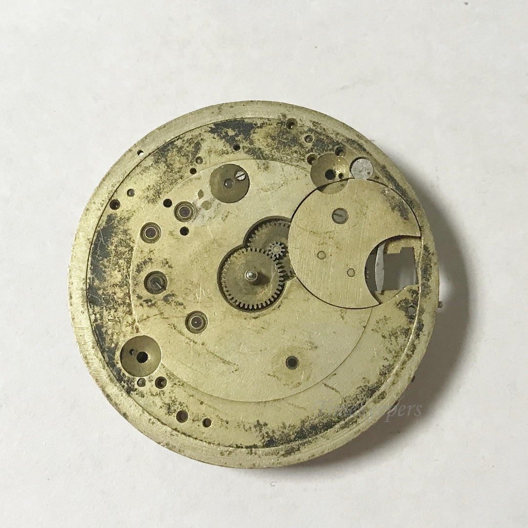 e972 Vintage Mechanical Wrist Watch Movement for Parts Repair