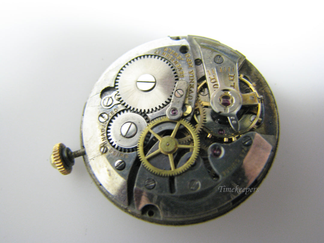 H001 Vintage Juvenia Mechanical Hand Wind Watch in 18k Yellow gold