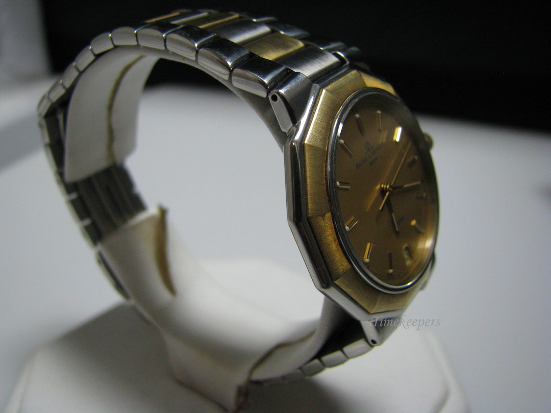 H003 Vintage Baume & Mercier Geneve Watch in 18k Stainless Steel
