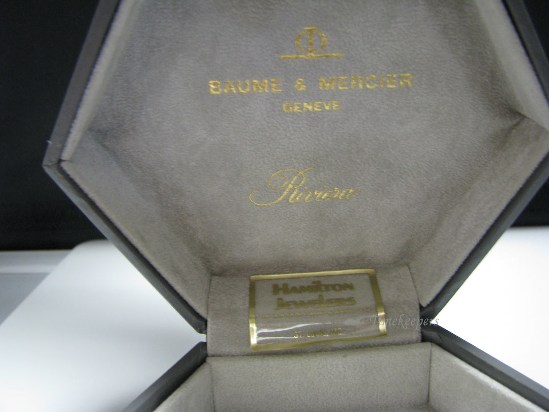 H003 Vintage Baume & Mercier Geneve Watch in 18k Stainless Steel