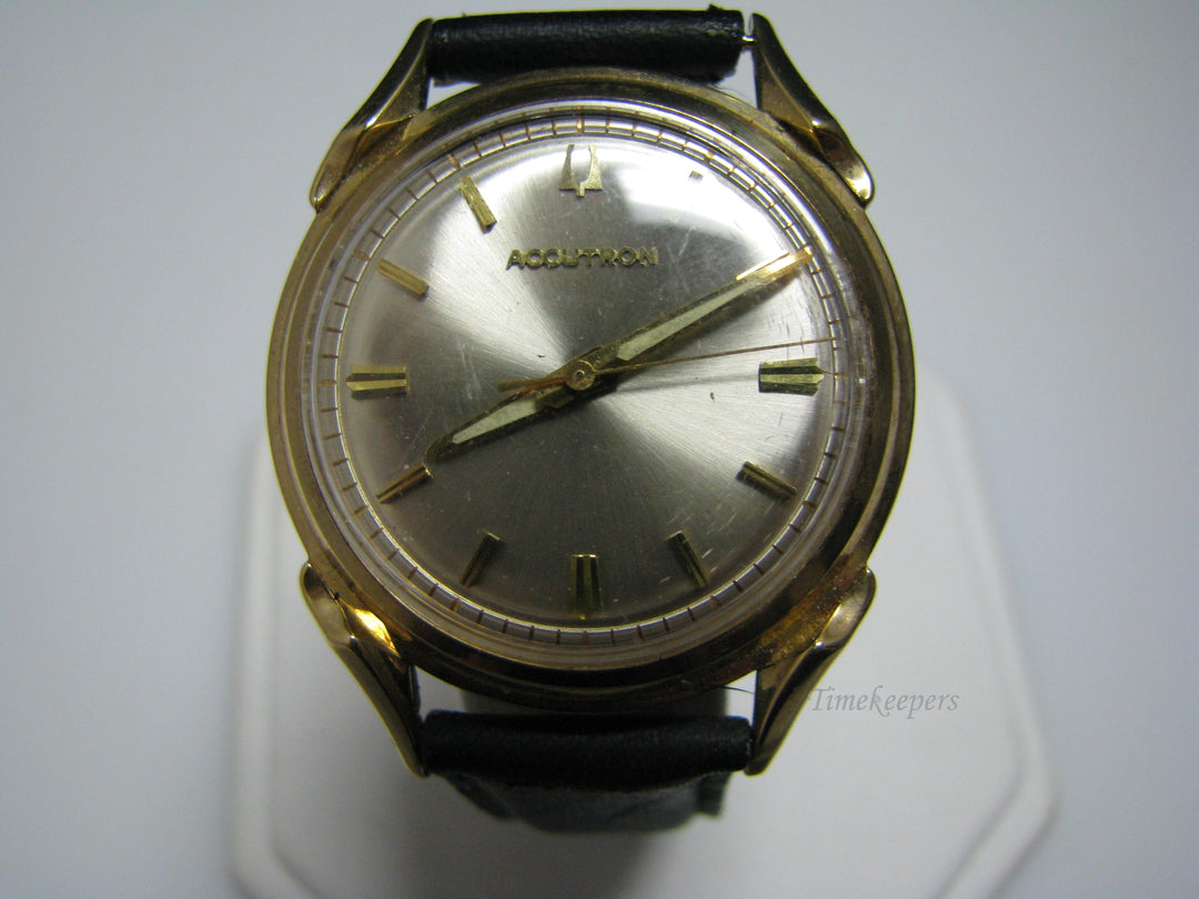 H005 Beautiful Bulova Accutron Watch in 14k Yellow gold