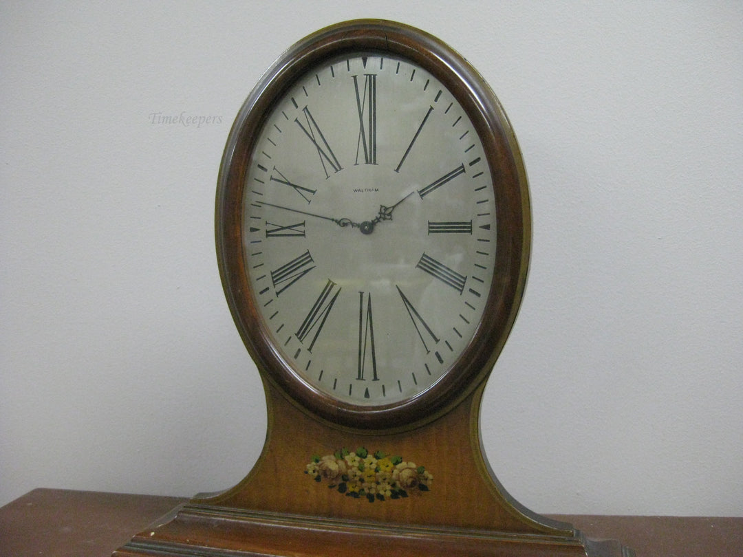 G179 1900s Waltham American 8day Clock