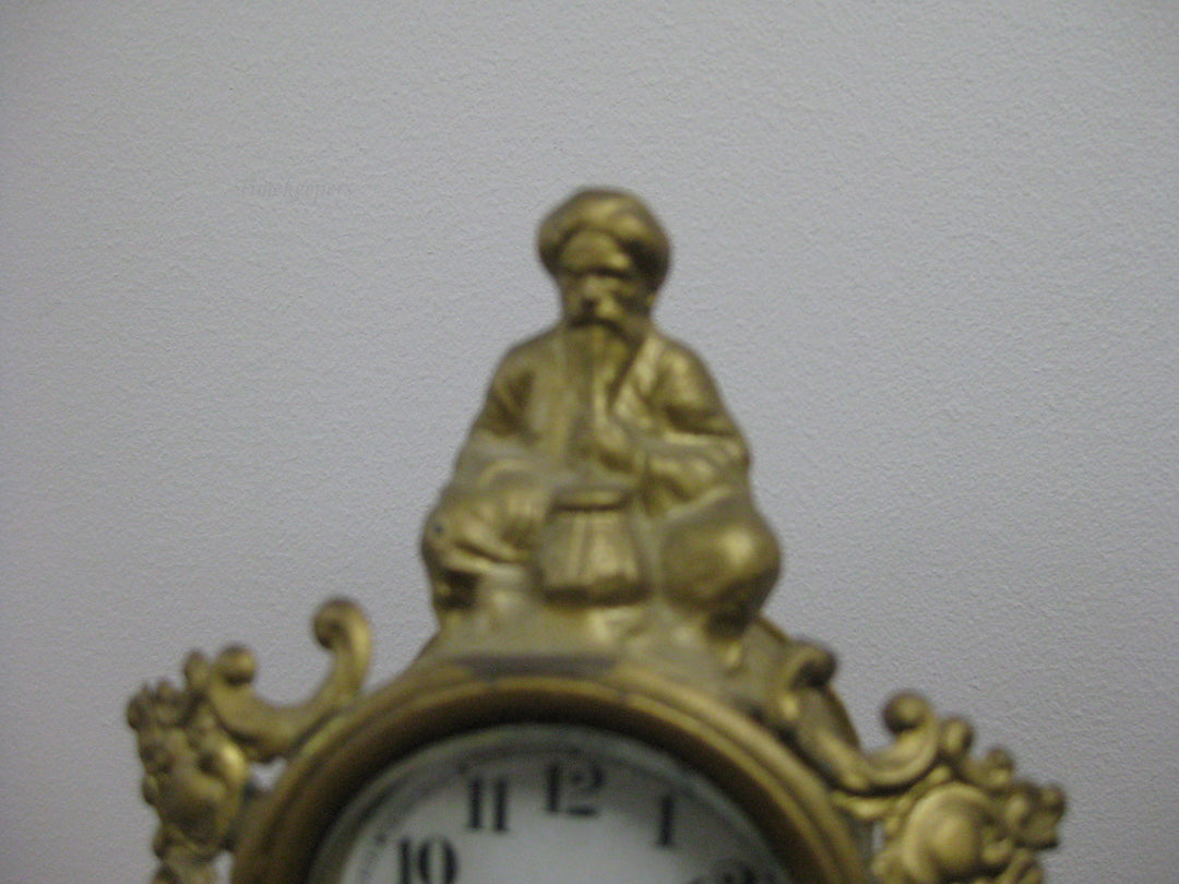 g192 1920s American Metal Mantle Clock
