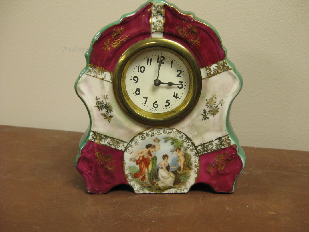 g197 1920s German Miniature Clock
