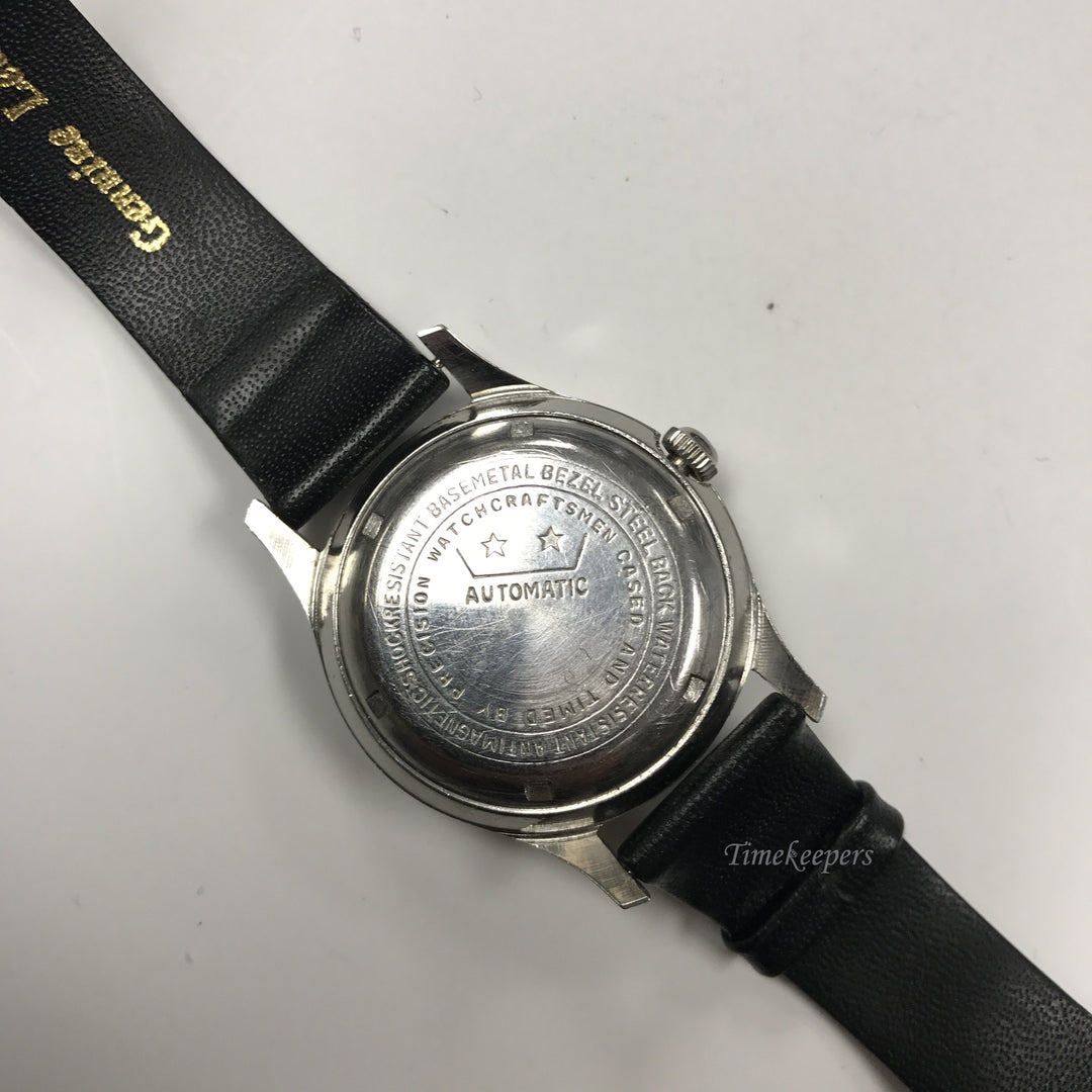 d041 Vintage Gruttert 17 Rubis Stossicher Automatic Silver Tone Men Wrist Watch