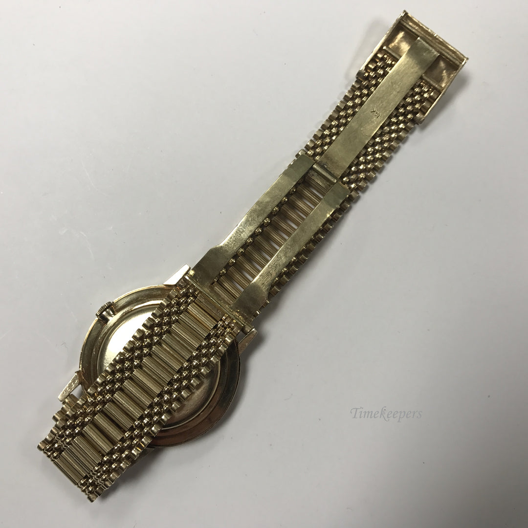 d016 Vintage Original Swiss Longines 14K Yellow Gold Men's Wrist Watch 1960's