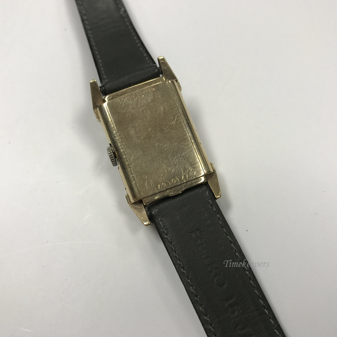 d245 Original Vintage Bulova 21J Mechanical 10K Gold Filled Wrist Watch 1936's