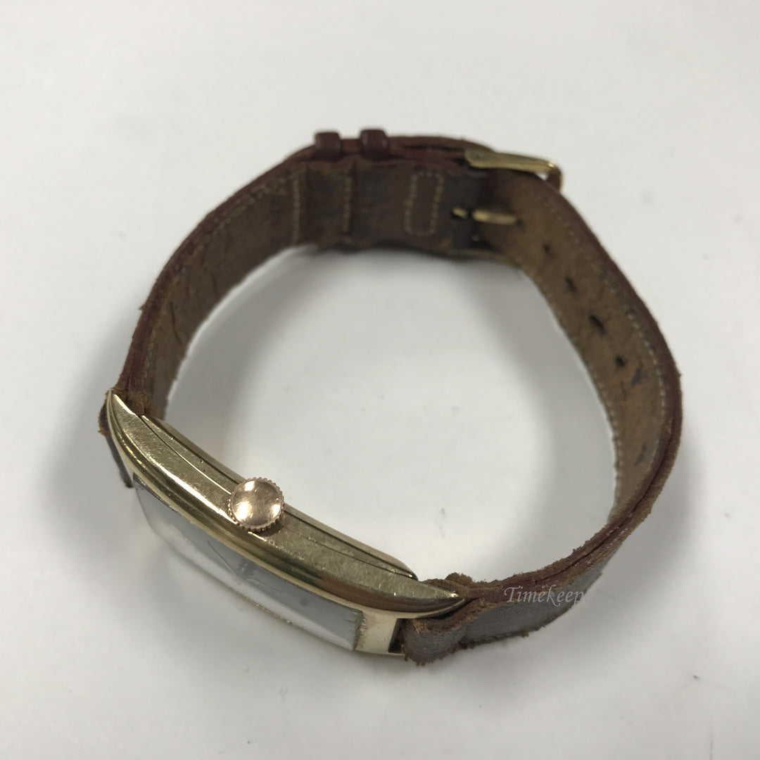 d332 Vintage Benrus 834 10K Gold Filled 17 Jewels Mechanical Wrist Watch