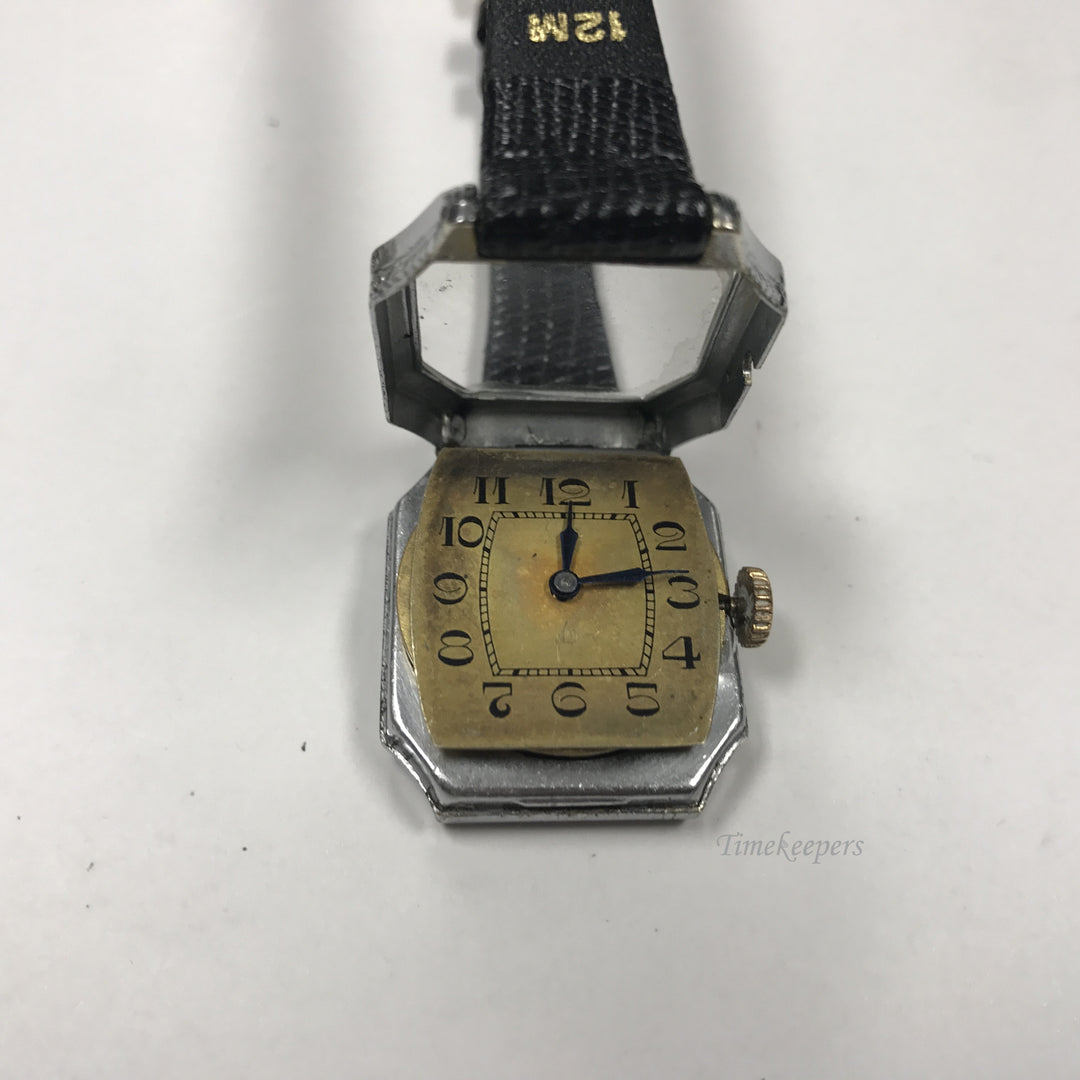 d350 Vintage Original 14K Rolled Gold Plate Mechanical Men's Wrist Watch
