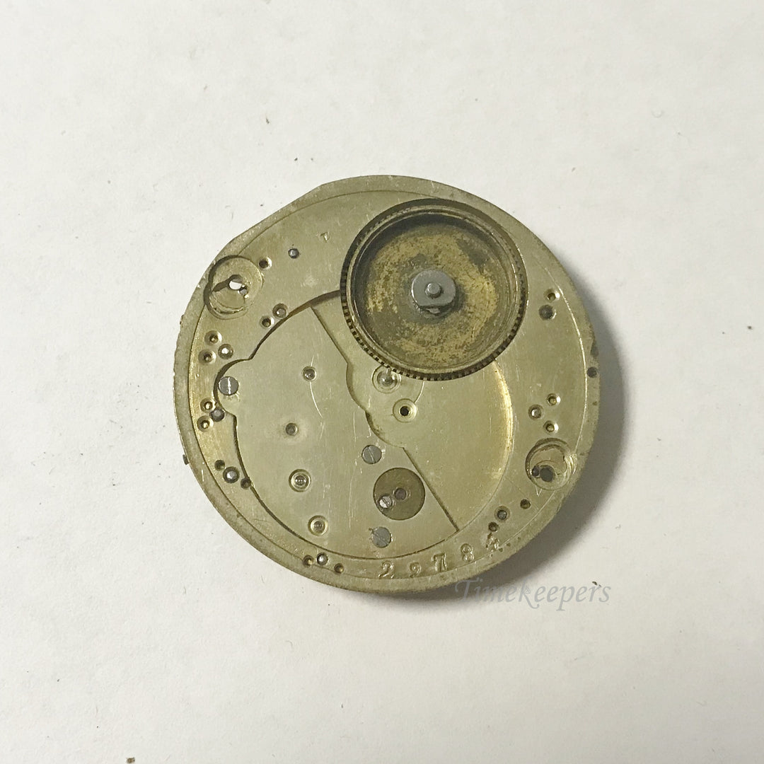 f012 Antique Watch Movement for Parts or Repair