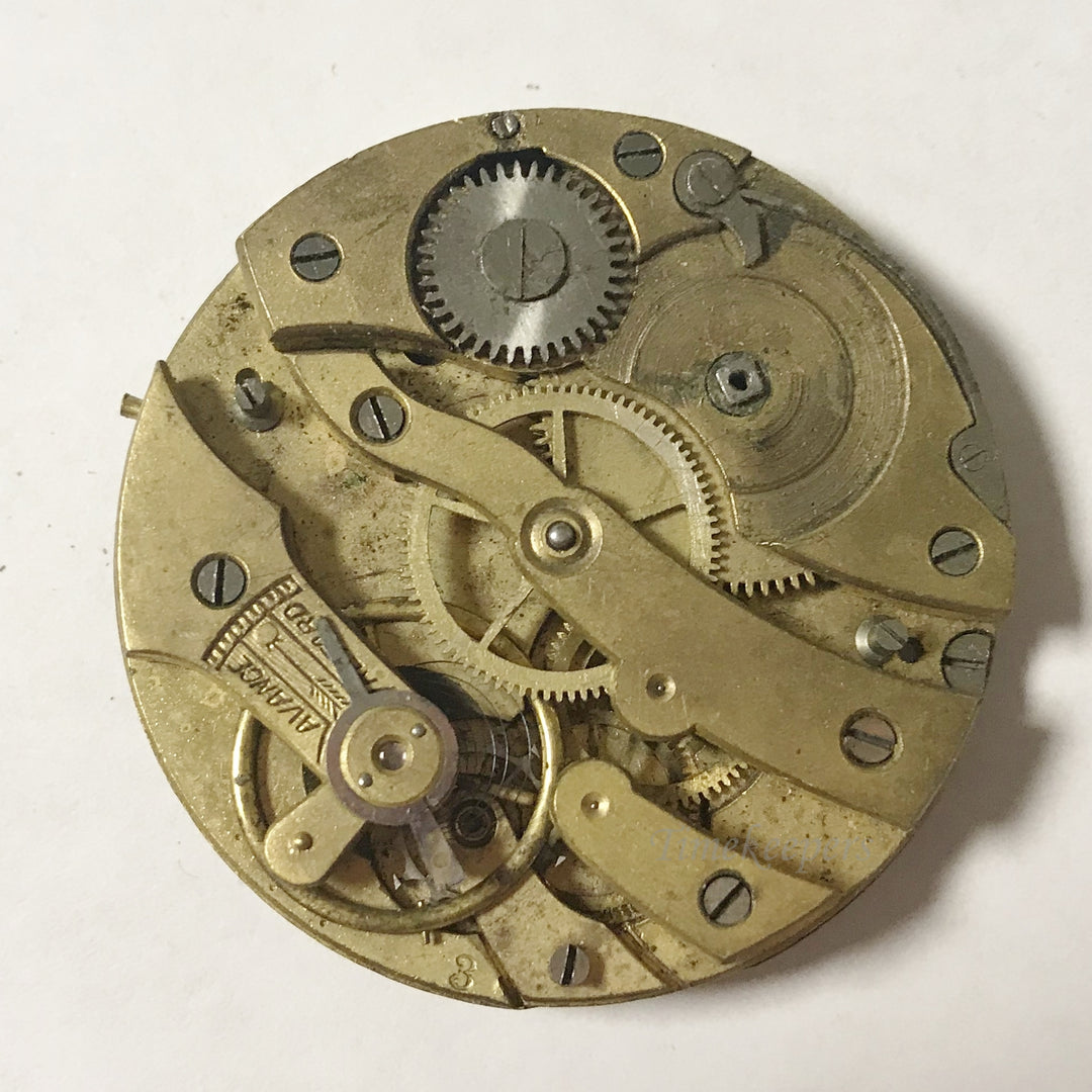 e951 Vintage Mechanical Wrist Watch Movement for Parts Repair