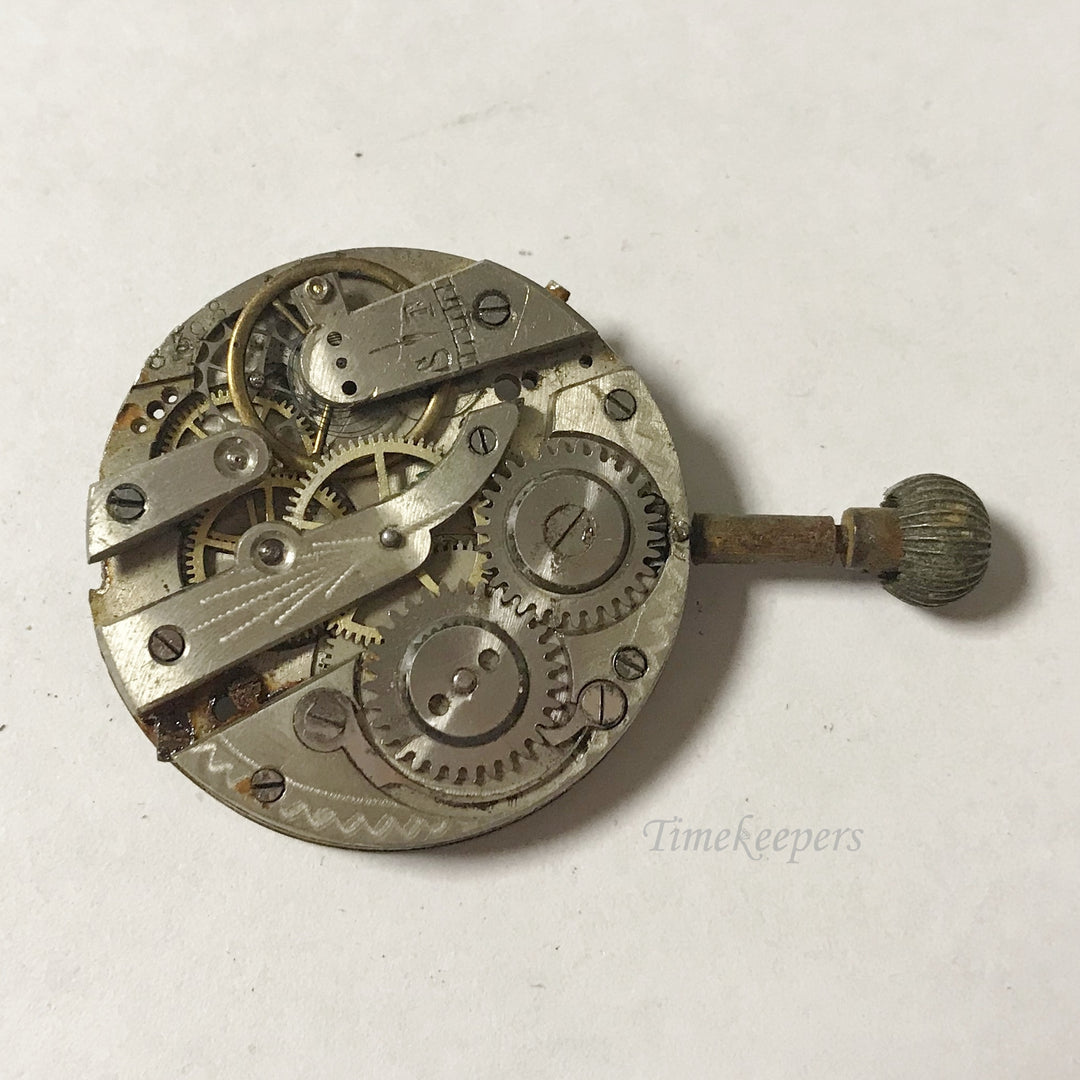 e957 Vintage Mechanical Wrist Watch Movement for Parts Repair