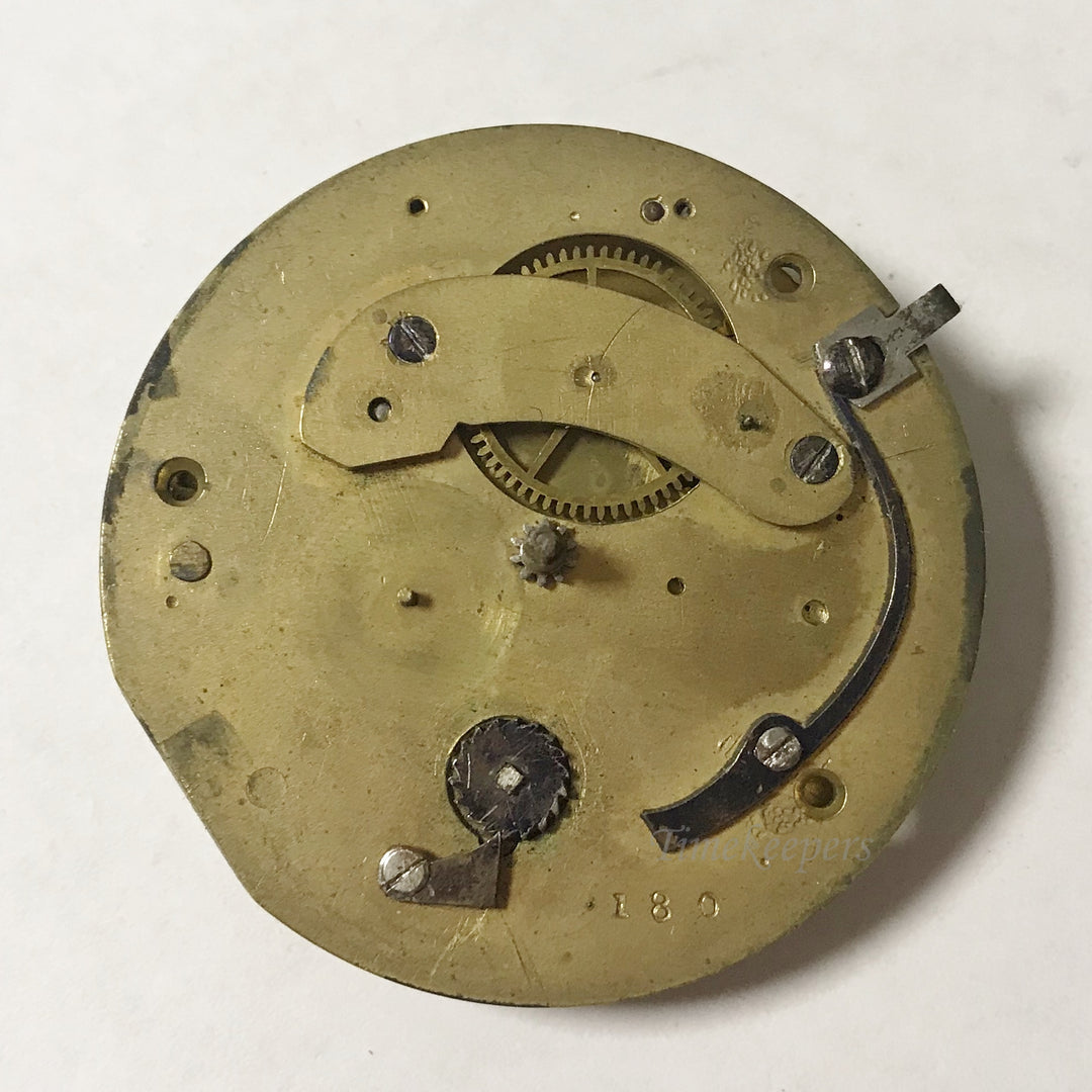 e965 Vintage Mechanical Wrist Watch Movement for Parts Repair
