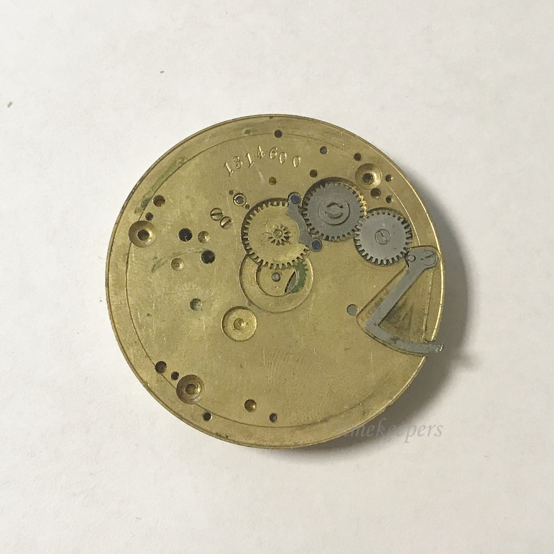 e985 Antique Illinois Watch Movement for Parts or Repair