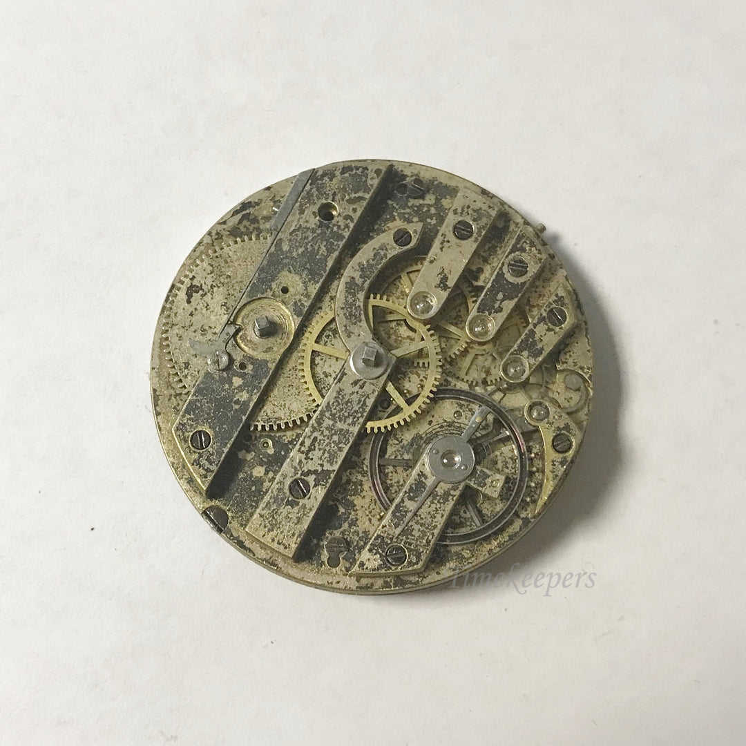 e990 Antique Watch Movement for Parts or Repair