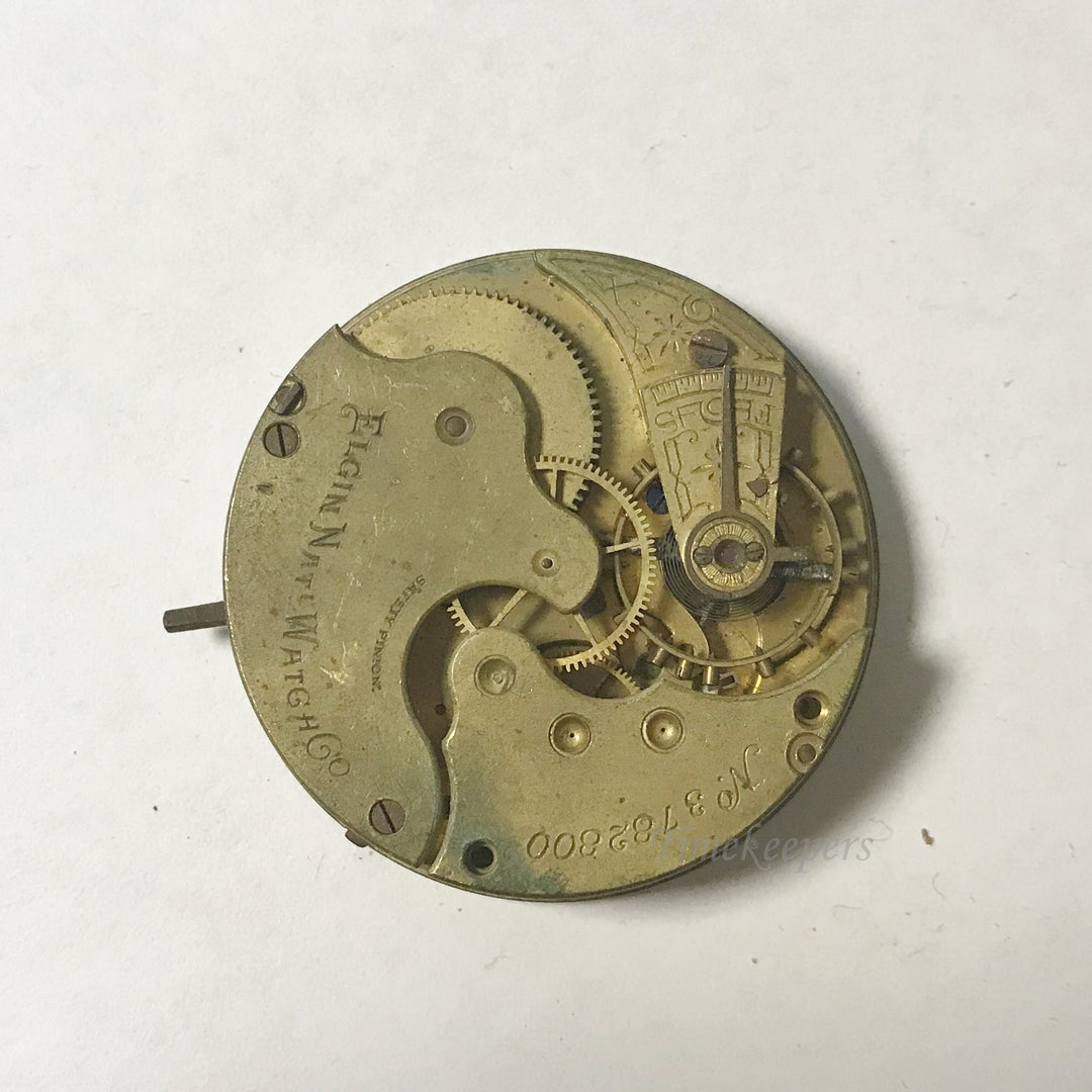 e996 Antique Elgin Watch Movement for Parts or Repair 16S