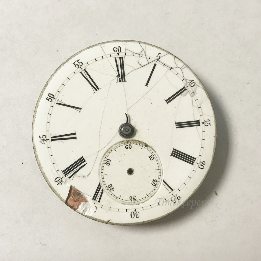 e997 Antique Watch Movement for Parts or Repair