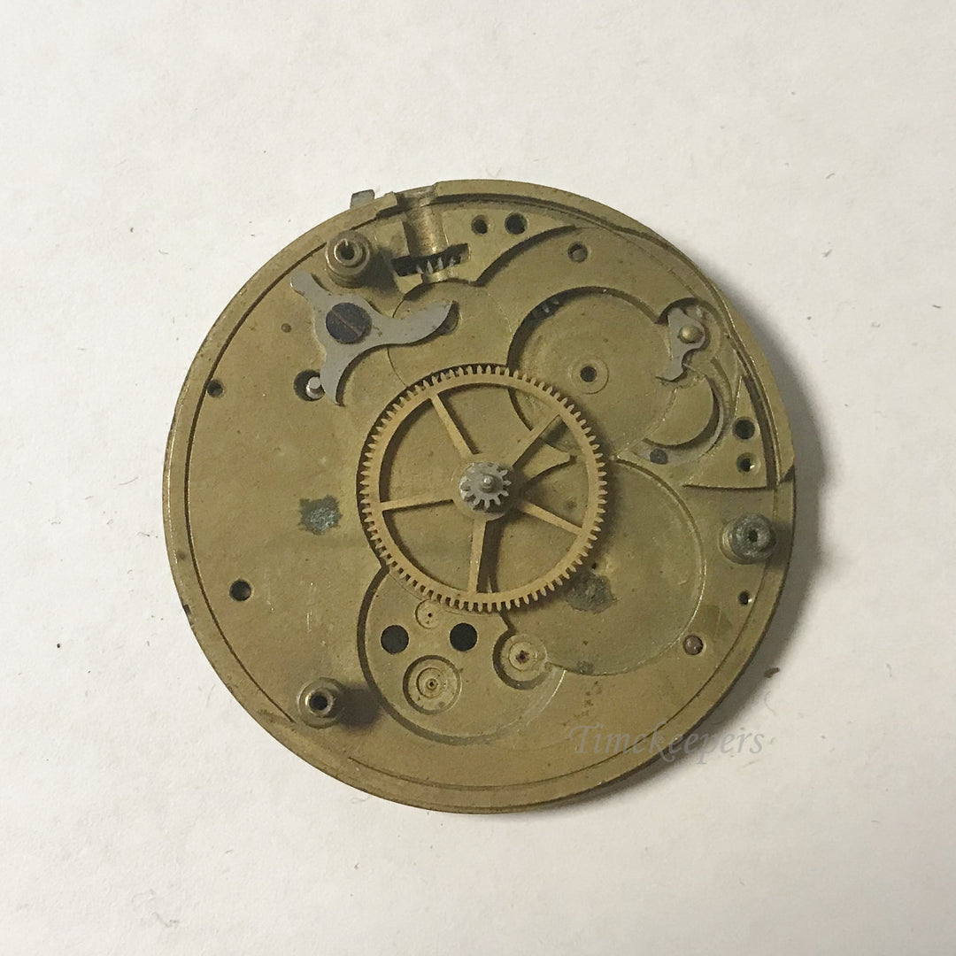 e998 Antique Elgin Watch Movement for Parts or Repair