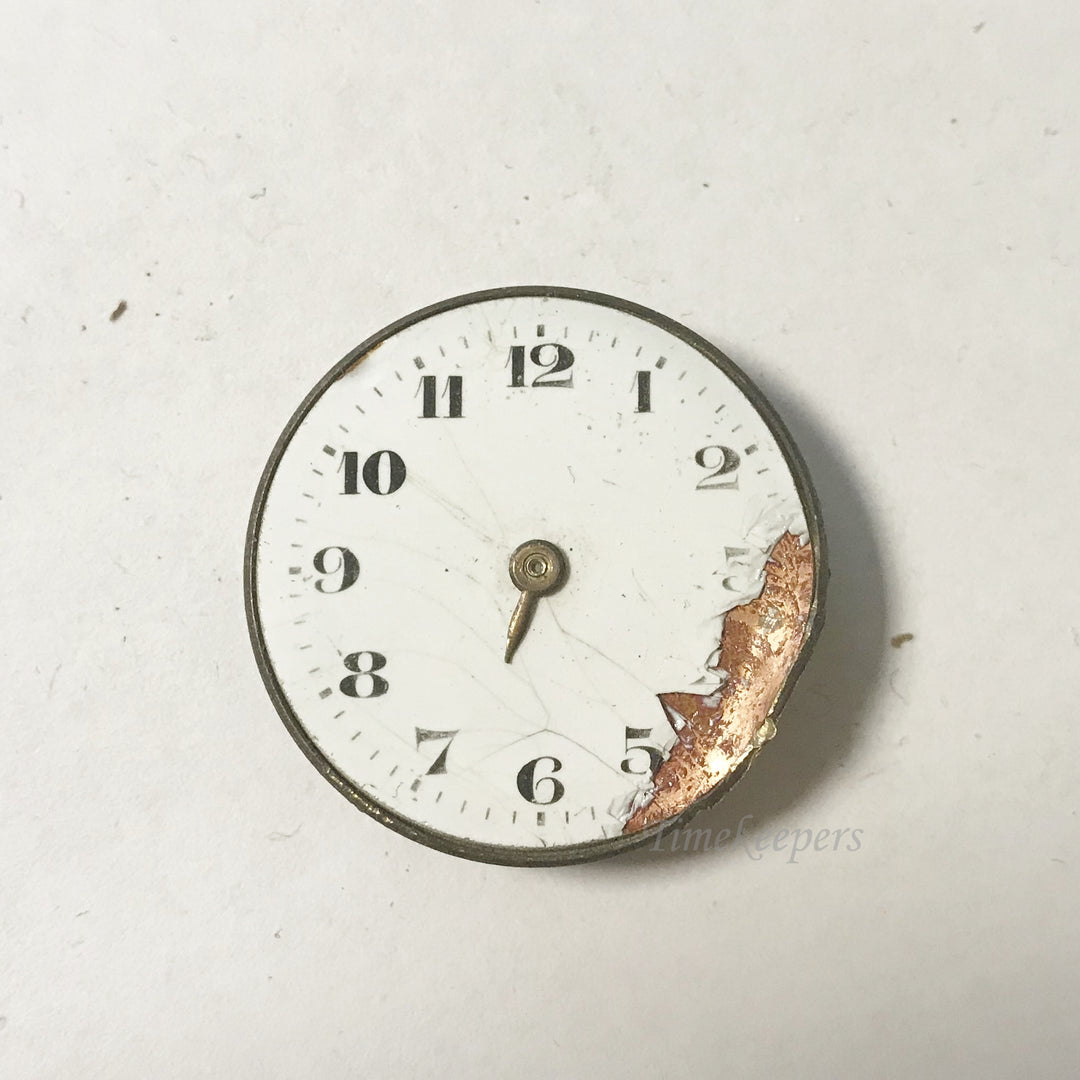 e999 Antique Watch Movement for Parts or Repair