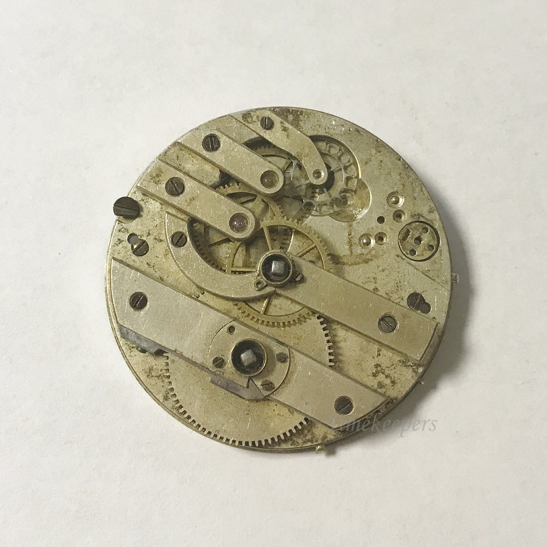 f001 Antique Watch Movement for Parts or Repair