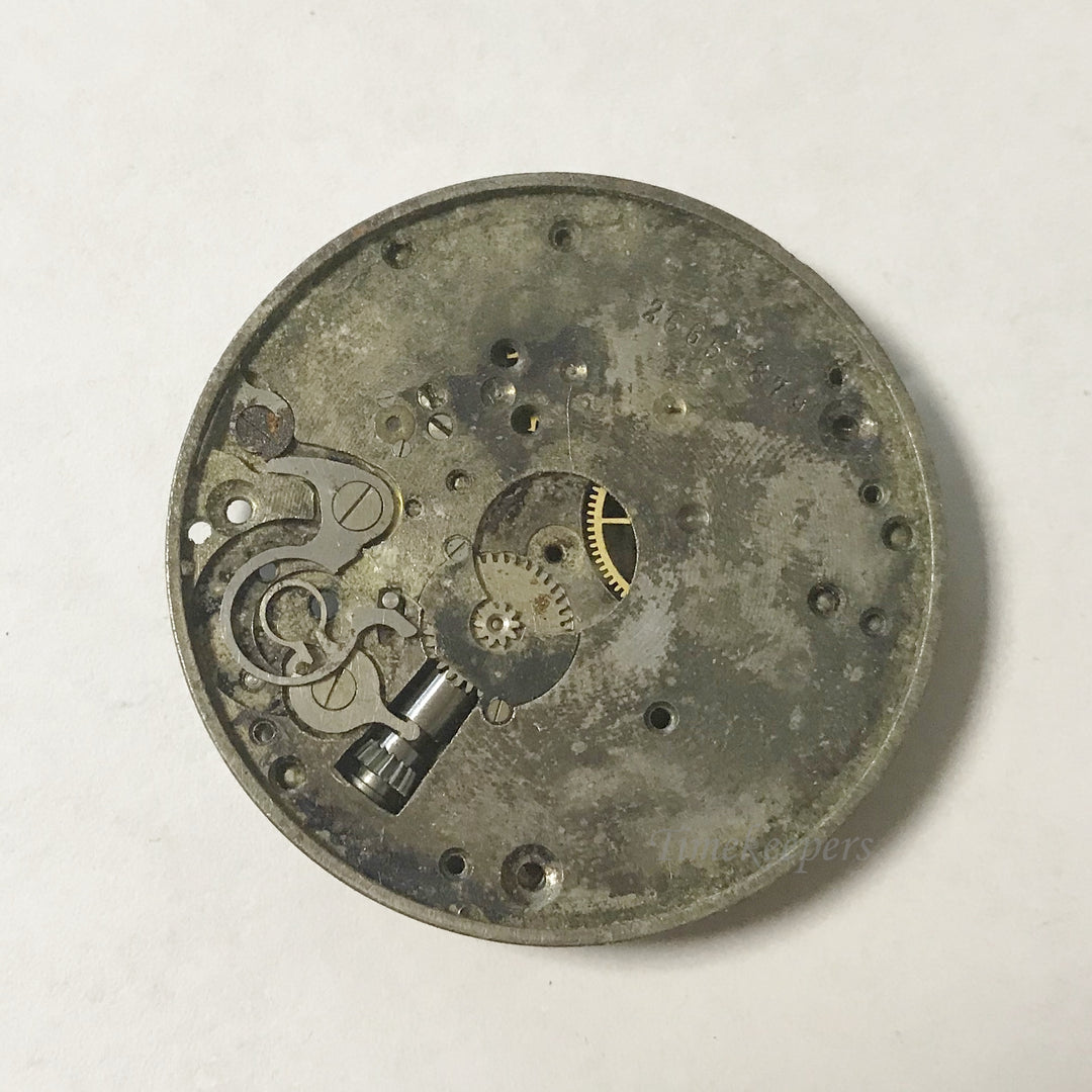 f002 Antique Elgin Watch Movement for Parts or Repair