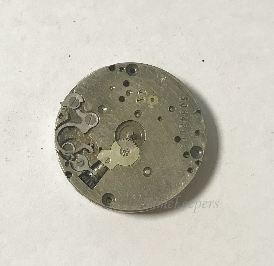 f010 Antique Elgin Watch Movement for Parts or Repair