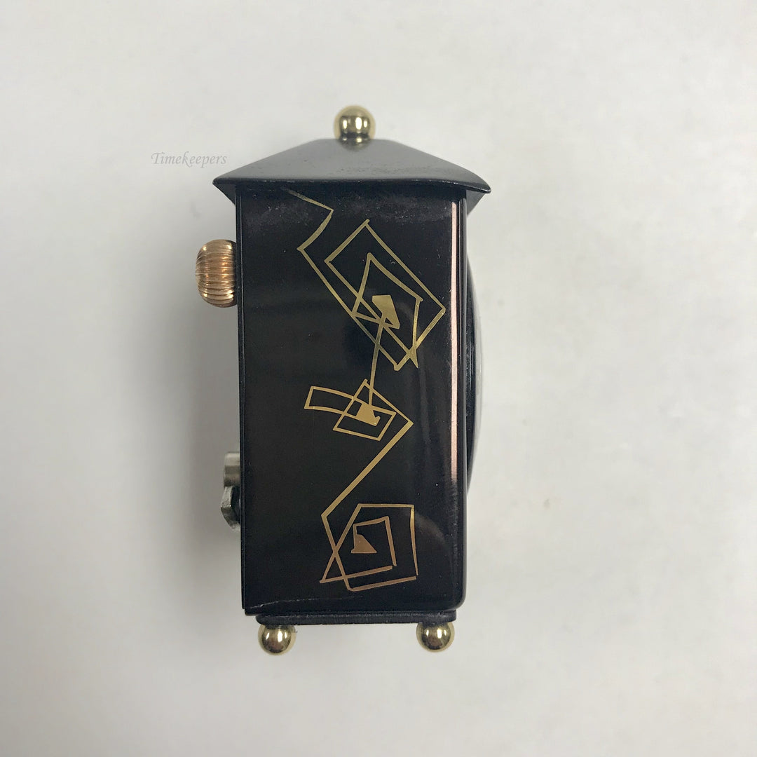 f422 Vintage Dream-Tone  ST-BLAISE Travel Miniature Music Alarm Clock