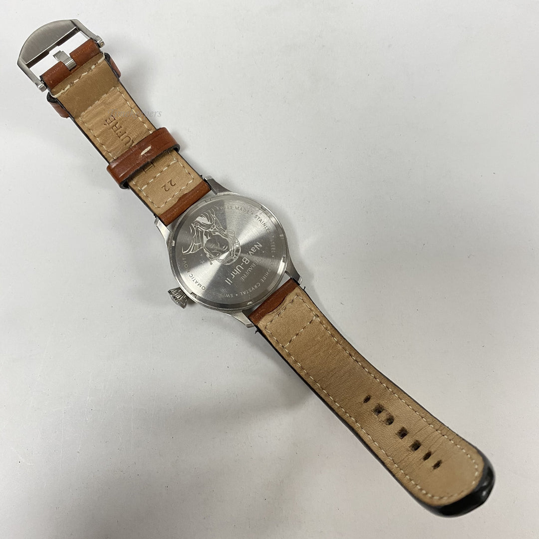 f797 Debaufre Nav B-Uhr II Swiss Automatic Stainless Steel Men's Wrist Watch