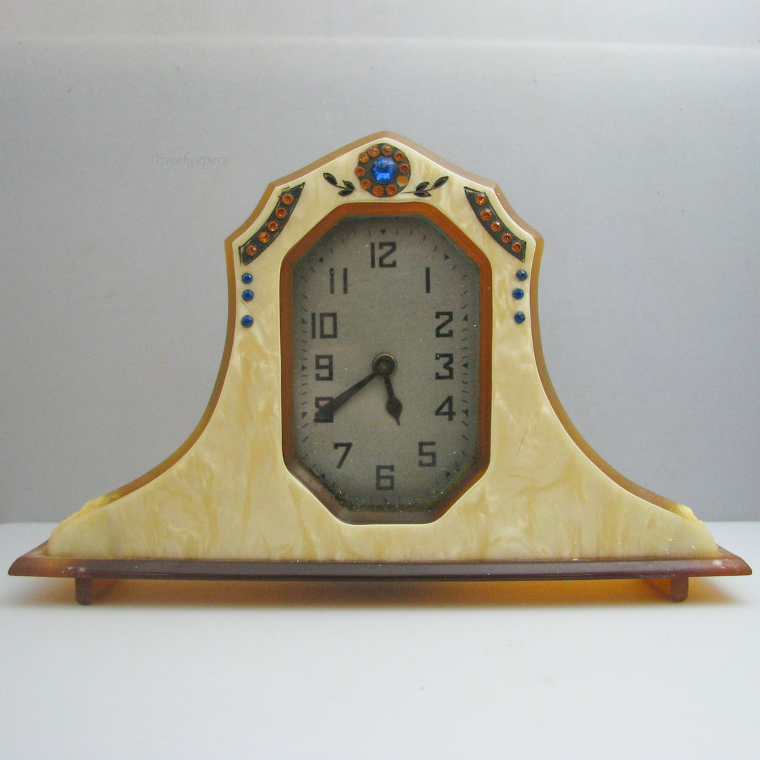 g110 Unique American 1930s Clock