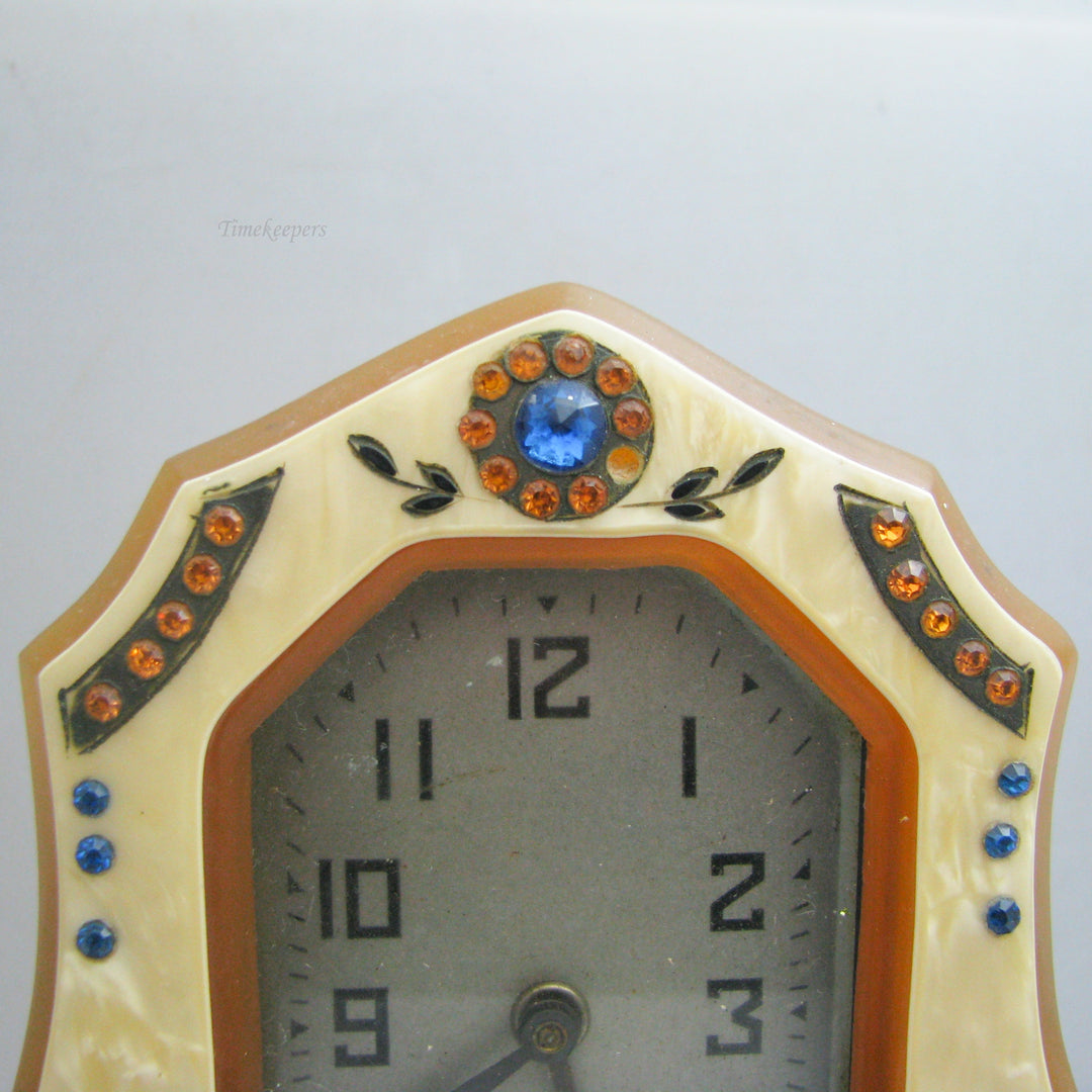 g110 Unique American 1930s Clock