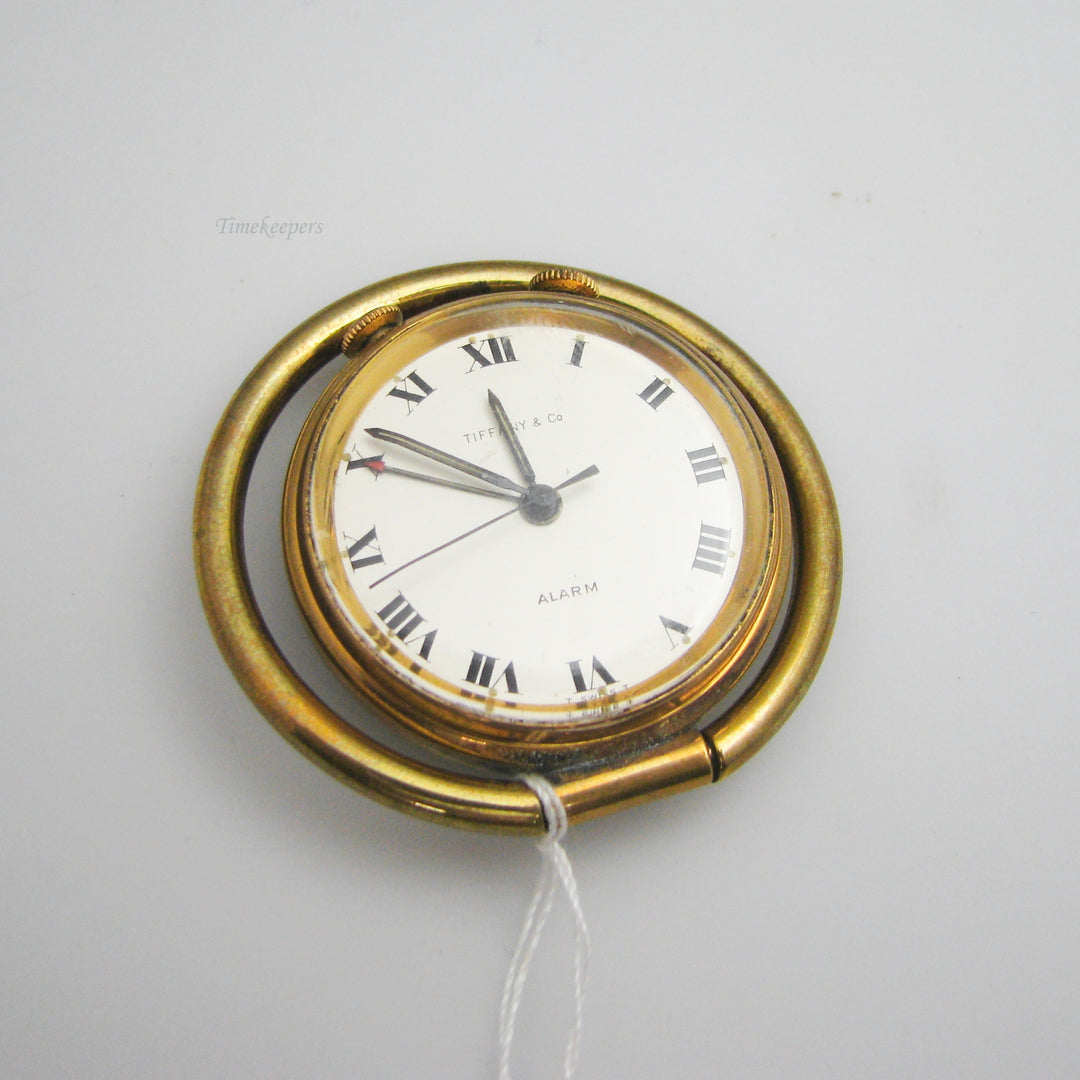 g146 Unique Tiffany &amp; Co. Travel Alarm Clock