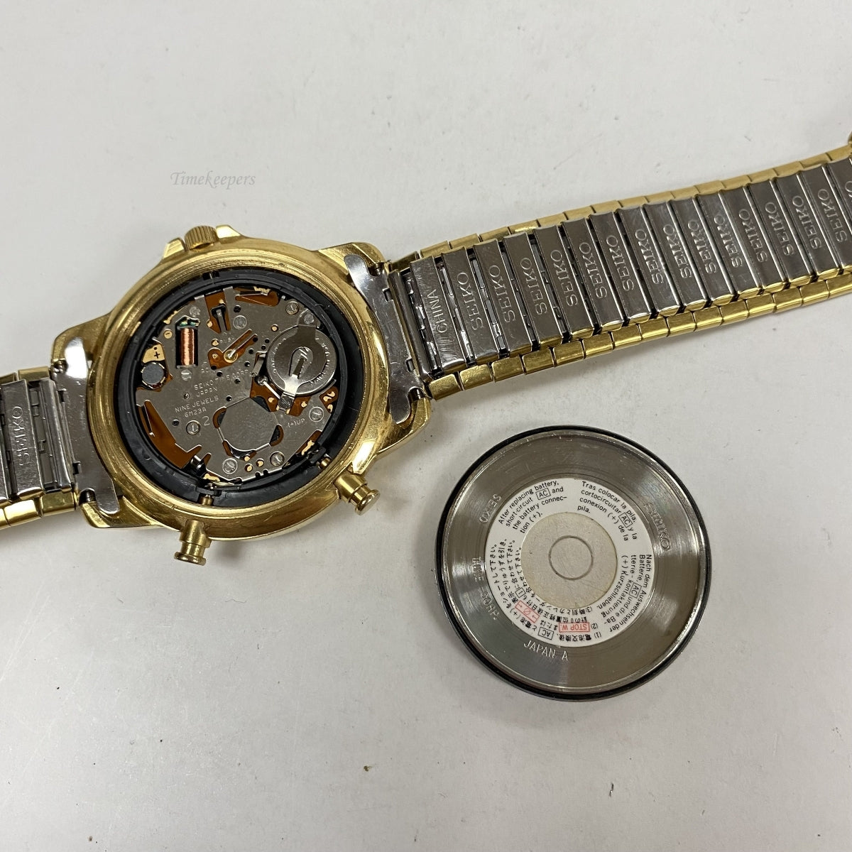 m192 Vintage Seiko Quartz Sports Stainless Back Unisex Wrist Watch Water  Resist
