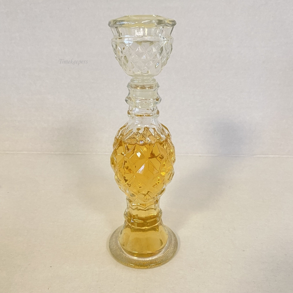 Factory Vintage Avon Crystal Candleholders