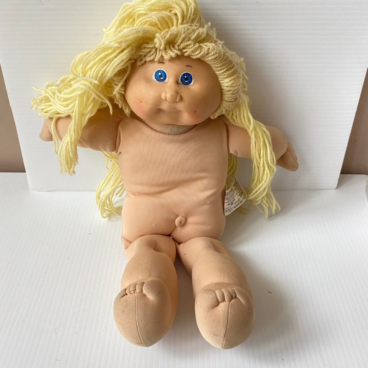 m550 Rare1982 Cabbage Patch Doll Soft Body Loop Hair Signed by