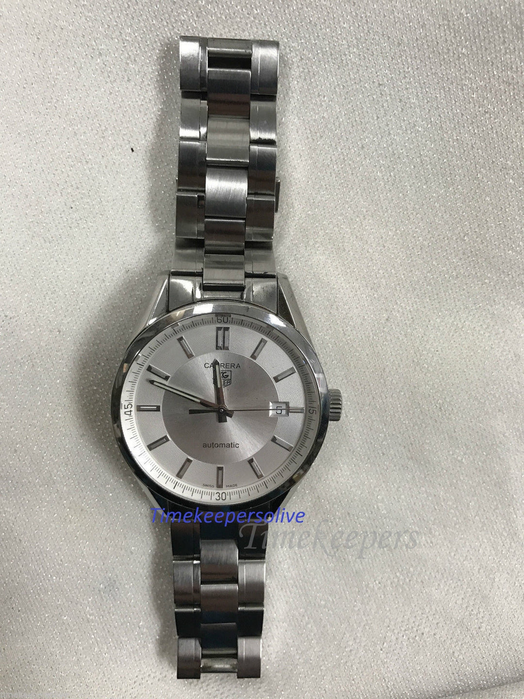 c381 TAG Heuer Mens Swiss WV211A.ERT9436 Carrera Automatic Stainless Steel Watch