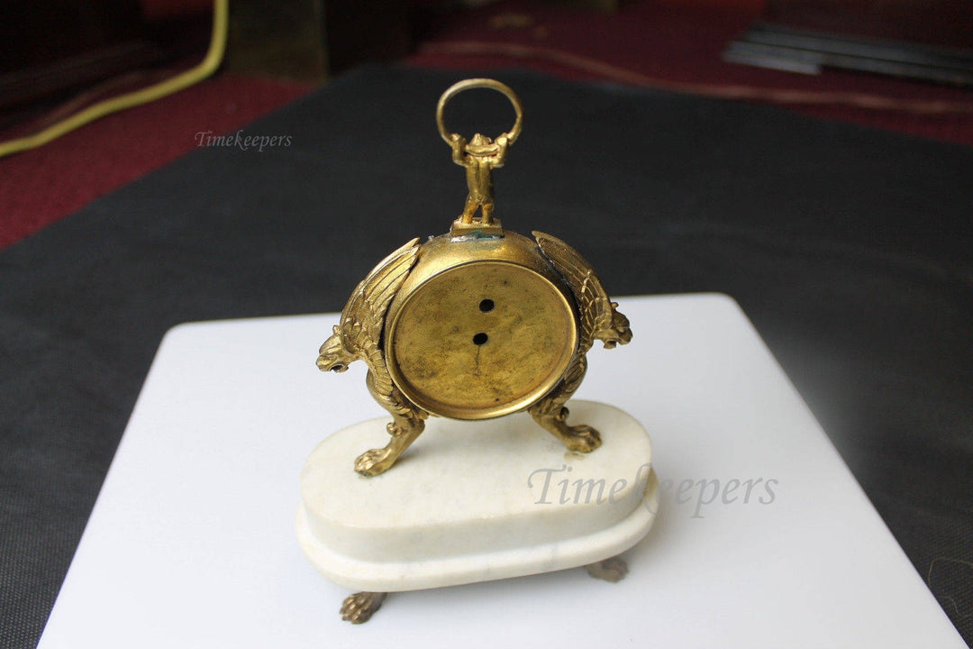 b107 Beautiful 1840's English Key wound Clock