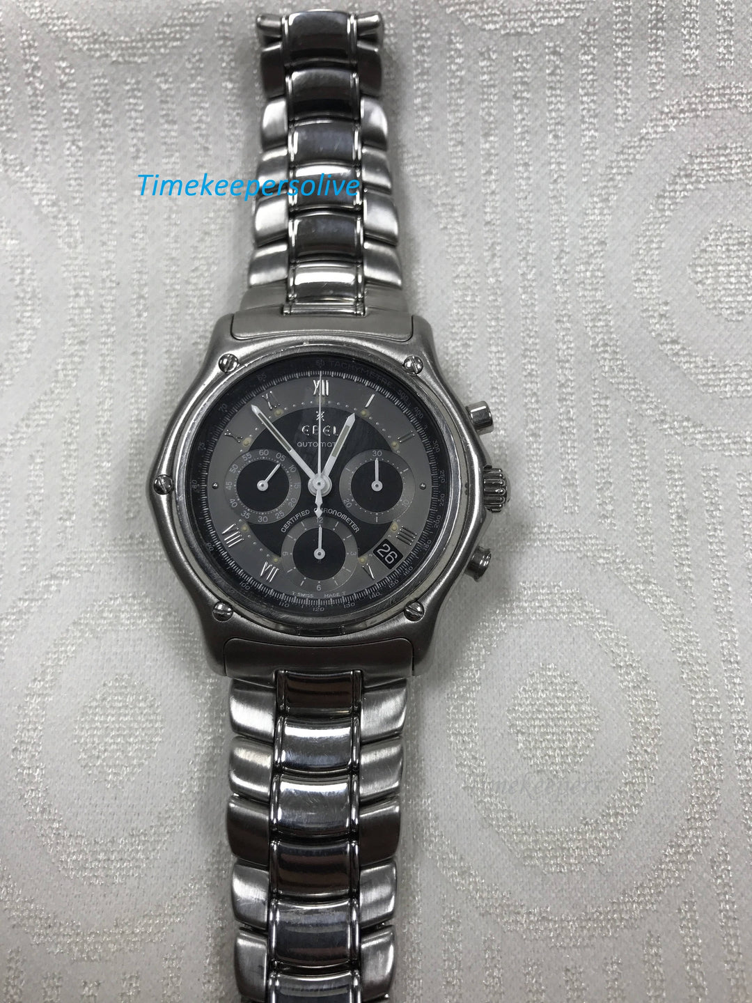 a1029 Original EBEL Swiss Luxury Chronograph Automatic Stainless Steel Watch