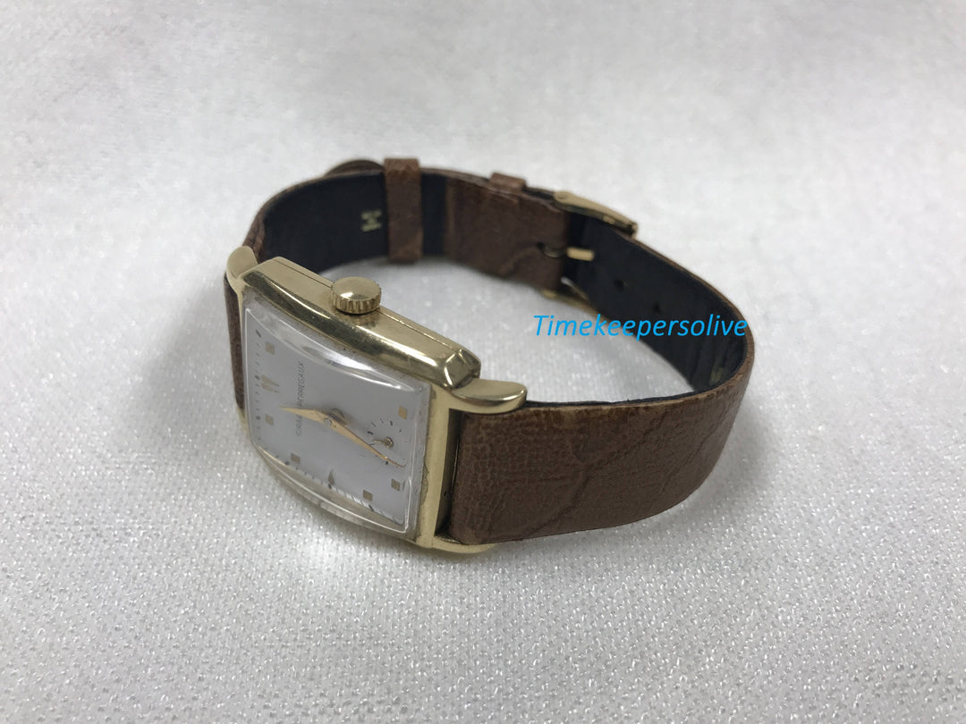 c547 Vintage Collection Elegant Girard-Perregaux 14K Yellow Gold Watch