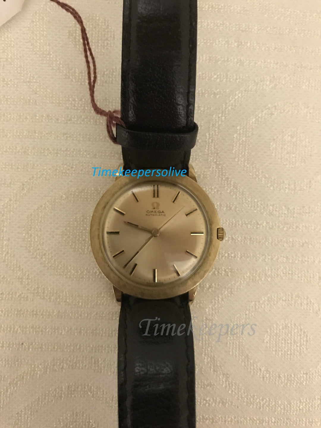 b022 Vintage Original 1950s Omega Automatic 10K Gold Filled Swiss Watch
