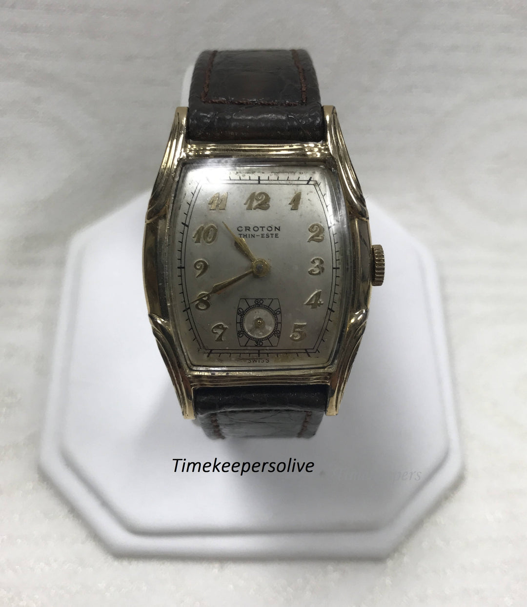 a775 Vintage Original Croton This-Este Swiss Hand-Winding Wrist Watch