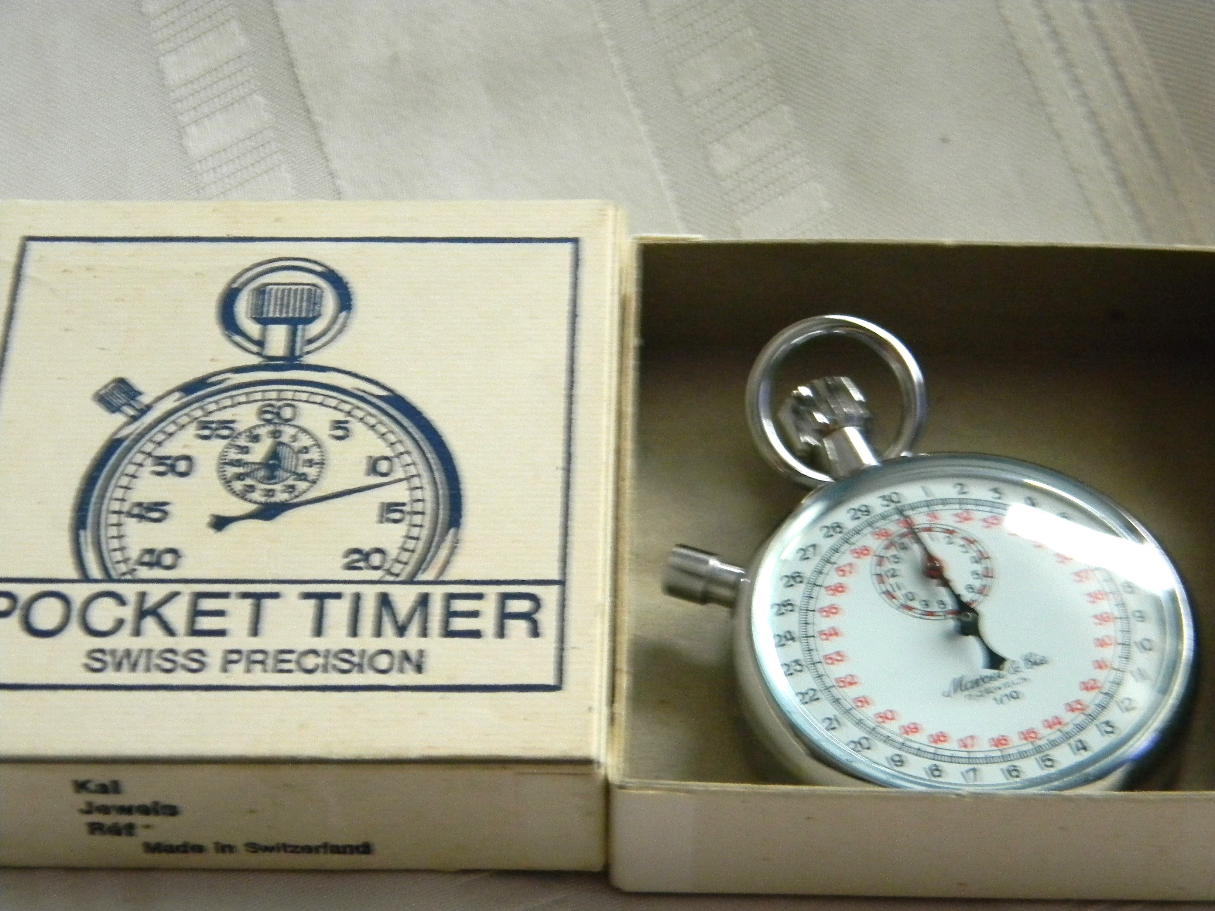 Swiss mechanical sale stopwatch