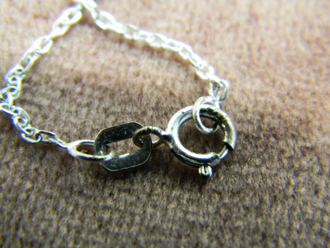 p412 Stunning Double heart Pendant on a Rolo Chain all in Sterling