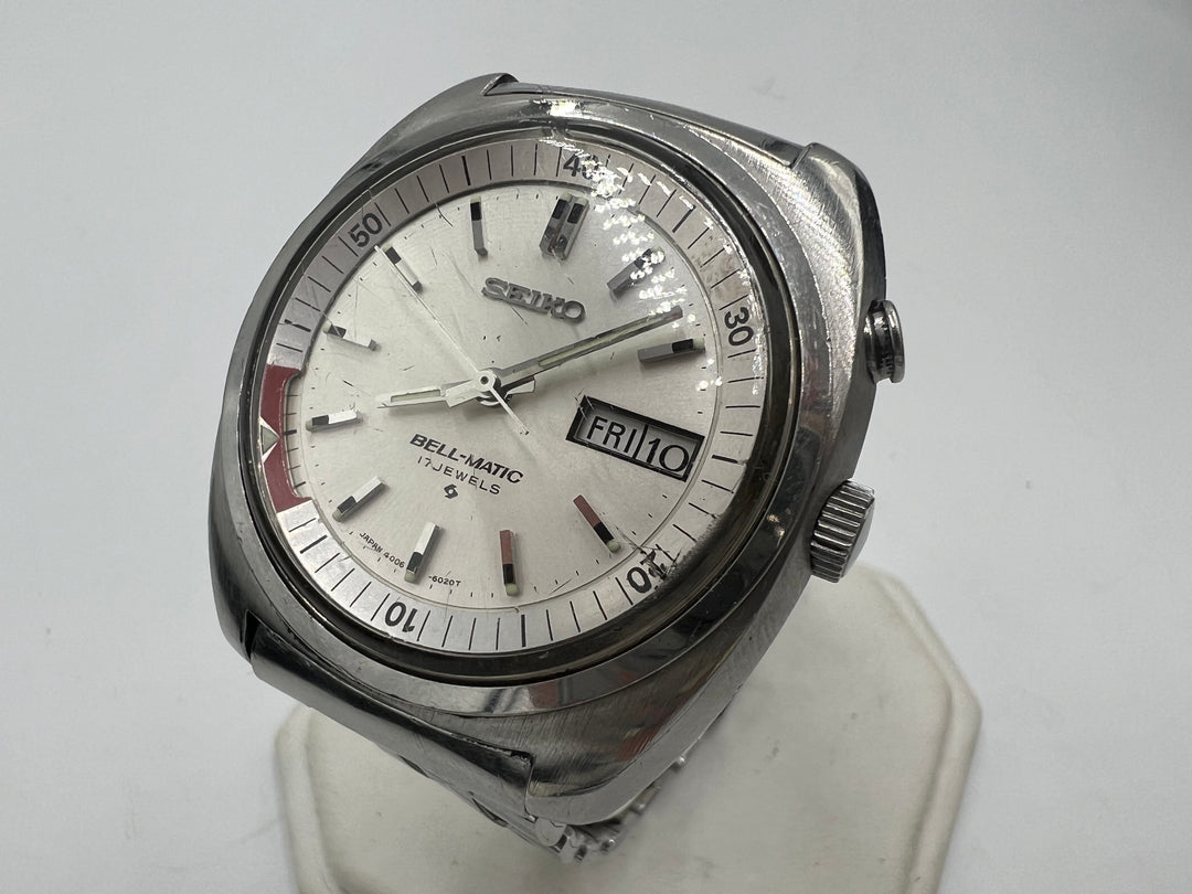 t970 Seiko Bellmatic Day Date Mid 70s 17 J - Ref 4006