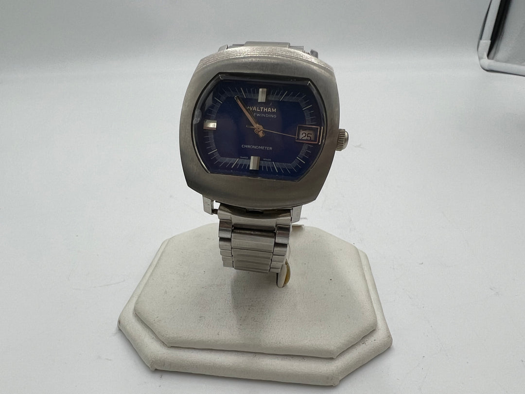 t978 Waltham Self Winding Stainless Steel 1960s 35mm Wrist Watch