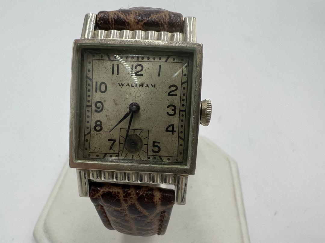 t979 Waltham Manual Wind 14k Gold Filled 1930s Wrist Watch